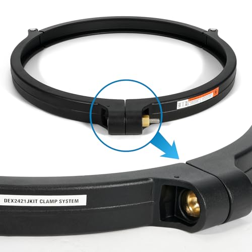 DEX2421JKIT Tension Filter Control Clamp Fit for Hayward Swim-Clear and Hayward Pro-Grid Filters De3620 De4820 C4030 Cartridge Filter Clamp with Tank Seal