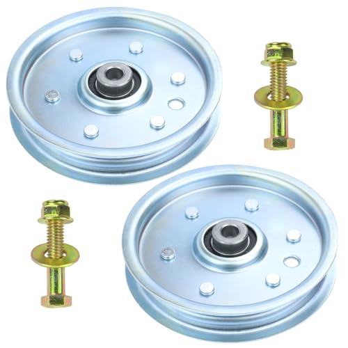 2 Pack 756-3005 Idler Pulley for Cub Cadet RZT 50 RZT50 ZT50 Decks - color: T18 2x756-3005