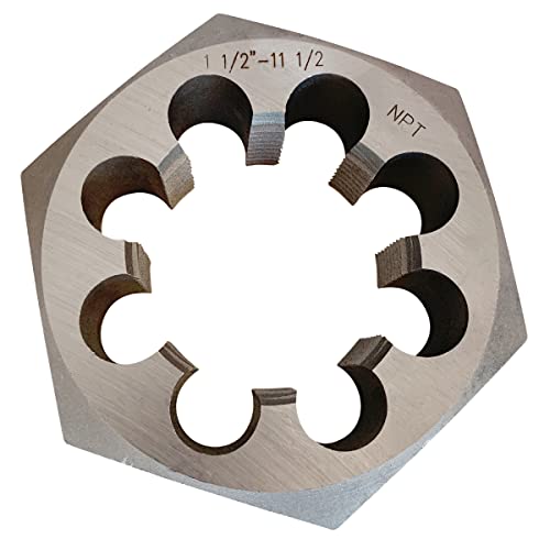 NPT Pipe Hex Die Cartbon Steel 1-1/2"-11 1/2 - size: 1-1/2"-11 1/2