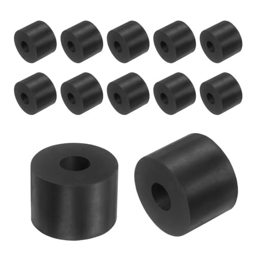 uxcell 12Pcs Rubber Vibration Isolation Washers 50mm OD x 18mm ID x 30mm T - size: 50mm OD x 18mm ID x 30mm Thick