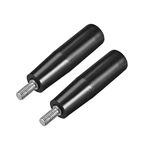uxcell 2 Pcs Revolving Handwheel Machine Handle M10 Male Threaded Stem for Milling Machine - size: M10 x 100mm