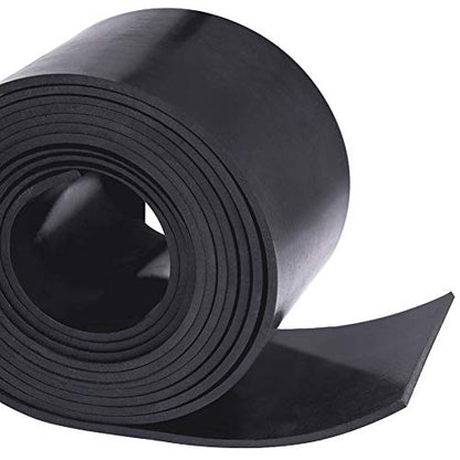 TORRAMI Neoprene Material Rubber Sheet Roll 1/8 (.125) inch T X 4 inch W X 10 Feet, DIY Gaskets for Sealing,Protection, Abrasion, Supports, Leveling, Bumpers - size: 4" Wide X 10' Long, style: 1/8 (.125)" Thick