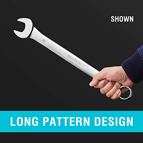 DURATECH Long Pattern Combination Wrench Set, Metric, 5-Piece, 23-30mm - size: Metric(23 to 30mm)