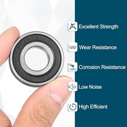 uxcell 4Pcs 14329-2RS Non-Standard Ball Bearings 14mm ID x32mm OD x9mm T - size: 14329-2RS
