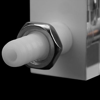 Flowmeter 2-20LPM Acrylic Air Gas Flowmeter with Control Valve for Measuring Controlling Gas