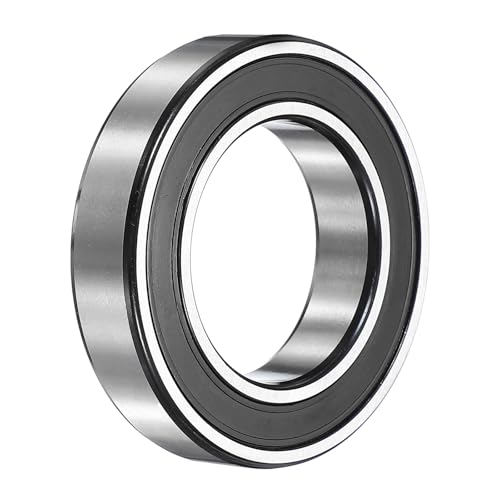 uxcell 1Pcs 6009-2RS Deep Groove Ball Bearings, 45x75x16 mm High Speed Double Rubber Seal Bearings Pre-Lubricated and Stable for Industrial Machinery Repairs 3D Project - size: 6009-2RS(45x75x16 mm)