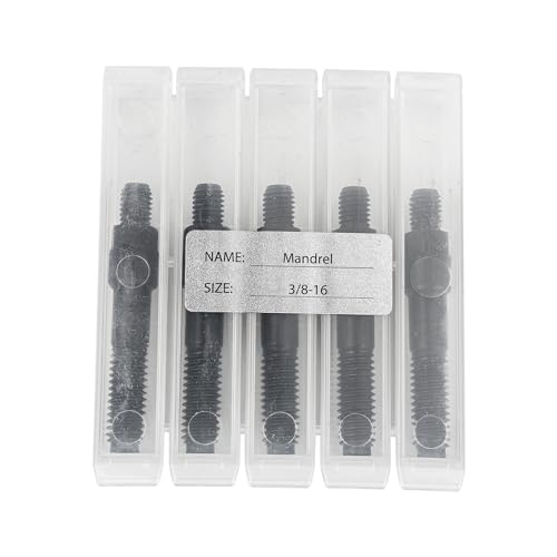 3/8-16 Mandrel 5pcs Replacement Rod for HPS6312 Air Hydraulic Rivet Nut Tool - style: 3/8-16 Pack5