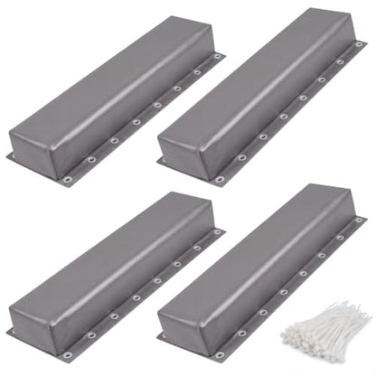 Boat Dock Bumpers Heavy-Duty Marine - color: Gray, size: 35.8 x 6 x 3.5"