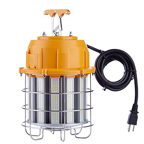 LED Temporary Work Light 100W 12000LM 5000K LED Construction Lights - size: 100W with 10FT Cord