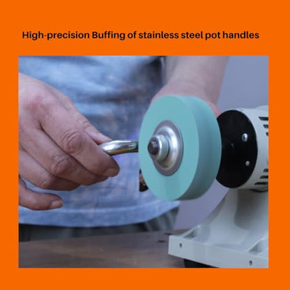 Polyurethane Buffing Wheels 2000 Grit. Mirror Polishing Stainless Steel (3 inch) - size: 3 inch