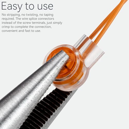 200pcs Gel-Filled Waterproof Butt Splice Network Connectors UY K1 - size: K1/UY