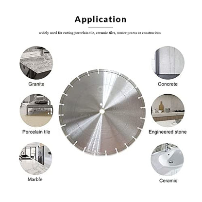 12 Inch General Purpose Segmented Diamond Saw Blade - size: 12" TSS