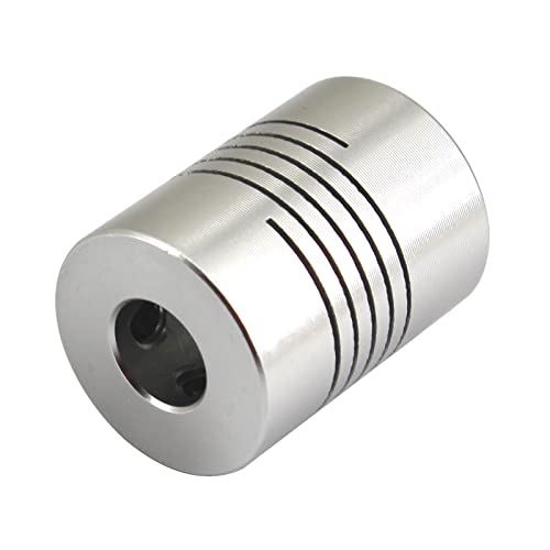 (10 pieces) 4mm to 5mm Aluminum Alloy Flexible Coupler Flexible Shaft Coupling for 3D Printer CNC Machine - color: 4mm to 5mm