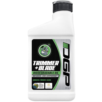 DGP Eco-Friendly Tool Lubricant Set – Biodegradable Plant-Based Oils for Chainsaws, Hedge Trimmers & Machines – Includes Bar & Chain 32oz, Trimmer 8oz & Multi-Purpose Penetrating Oil 11oz