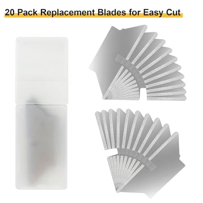 Cutter Replacement Blades for Easy Cut 20 Pack - size: 20Pack