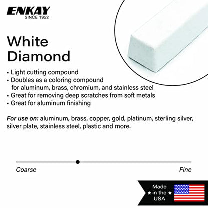 Enkay 152-W 4-Ounce White Diamond Compound, Carded