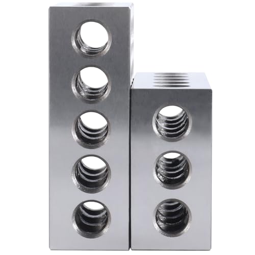 Accusize Ultra Precision 1-2-3 Blocks Set, 23 Holes, 2 Pc Pair