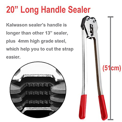 Binding Tool Kit for Strapping with 200 Strapping Seals