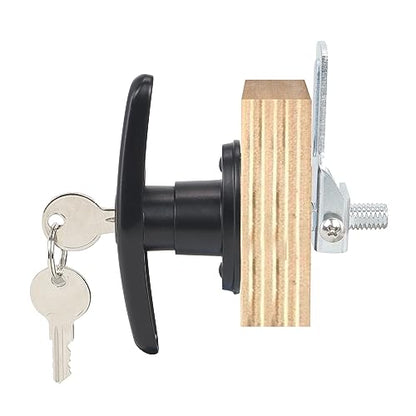 Steel T-Handle Cam, Locking cam for use with T Handle Locks 2Pcs (Left&Right) - style: Locking cam 1 Set(Left & Right)