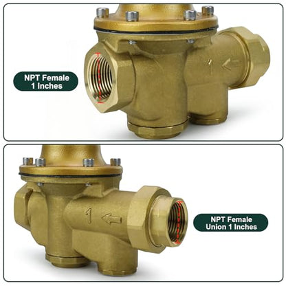 LF25AUB-Z3 Water Pressure Reducing Valve 1 Inch - size: 1 Inch