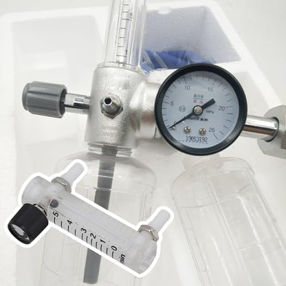 Oxygen Rotameter | Flow Range: 0-5 LPM | with Flow-Control Knob