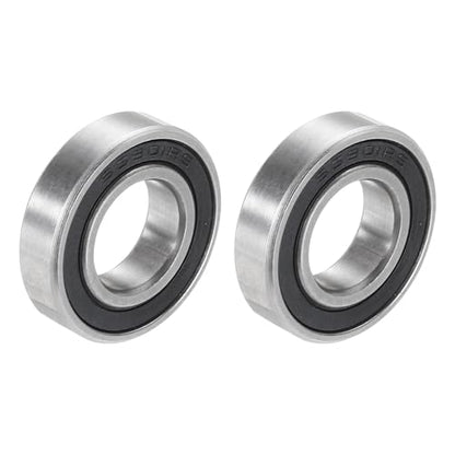 uxcell 2Pcs S6901-2RS Deep Groove Ball Bearings 12mm x 24mm x 6mm Double Sealed 440C Stainless Steel (ABEC3) - size: 12mm x 24mm x 6mm