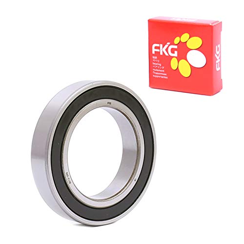 FKG 6012-2RS 60x95x18mm Deep Groove Ball Bearing Double Rubber Seal Bearings Pre-Lubricated - size: 6012-2RS-1P