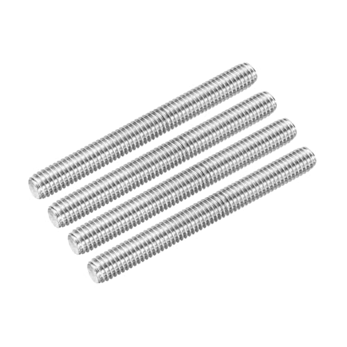 MECCANIXITY Fully Threaded Rod 3/8"-16 UNC Thread Pitch 304 Stainless Steel Right Hand Threaded Rods Bar Studs,3.54 inch 4 Pack - size: 3/8"-16 UNC x 3.54 inch