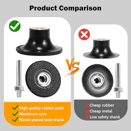 116Pcs Sanding Discs Set,2 inch Quick Change Disc with 1/4 inch Holder Surface Conditioning Disc for Deburring, Die Grinder Surface Prep Strip Grind Polish Burr Finish Rust Paint Removal