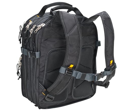 Custom Leathercraft1132 75-Pocket Tool Backpack - style: 75 Pocket Tool Backpack