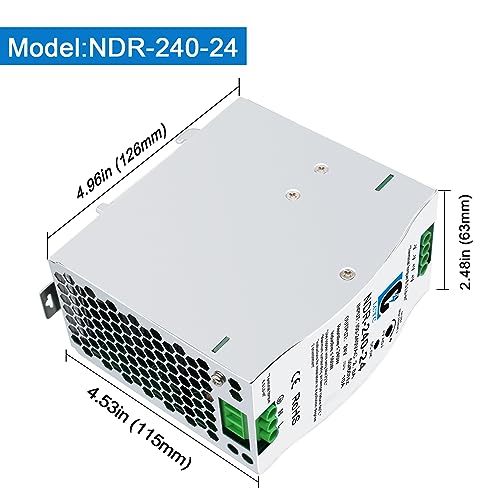 240W Power Supply;120v to 24v Power Supply 10amp (Input:100-240VAC,Output:24VDC,50/60HZ);PFC Function;Power Supply Switch Switching Converter