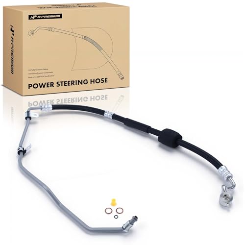 A-Premium Power Steering Pressure Hose Line Assembly, To Gear