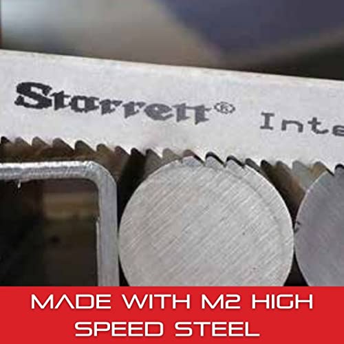 Starrett Intenss Bi-Metal Band Saw Blade, 7' 9" L x 3/4" W x .035" T - size: 7' 9" L x 3/4" W, style: Intenss