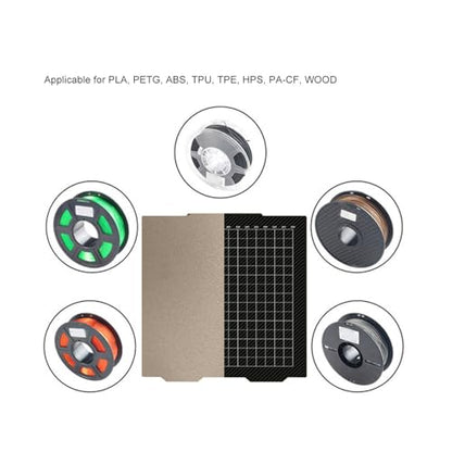 Gugxiom Build Plate for XL 3D Printer Accessories, 365x365mm
