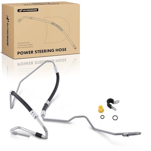 A-Premium Power Steering Pressure Hose Assembly Compatible with Volkswagen