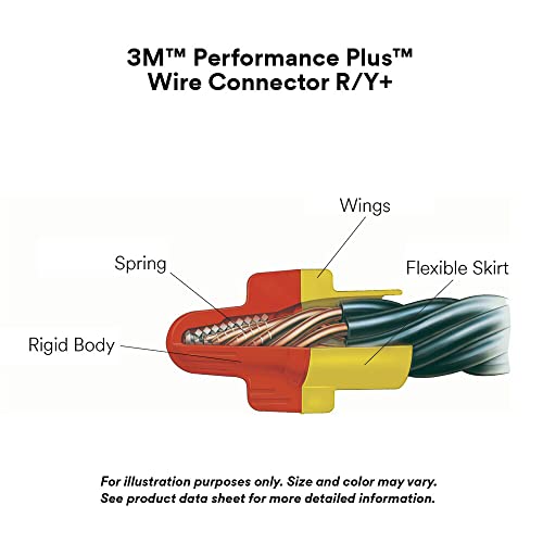 3M Direct Bury Splice Kit DBR/Y-6 (Bulk), 18-10 AWG, R/Y+, Box of 100 - style: DBR/Y: Splice Bulk