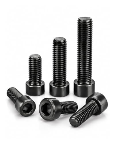 IMSCREWS M2.5-0.45 x 6mm Black 304 Stainless Steel Socket Head Cap Screws, Natural Non-Fading Finish, Rust Resistant Hex Allen Bolts for 3D Printer RC Models 100Pcs - size: M2.5-0.45 x 6mm