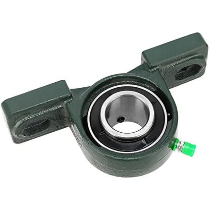 SOUJAP 6 PCS UCP205-16 1 Inch Pillow Block Bearings, Heavy Duty Pillow Block Mounted Ball Bearing with Solid Cast Iron Base, Set Screw Lock
