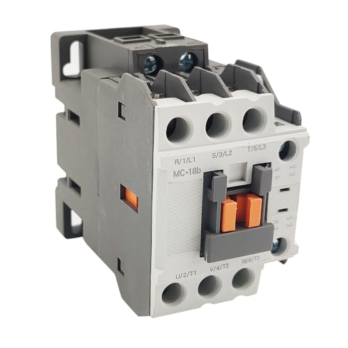 MC-18b 120V AC contactor 3P 18A 1NO1NC DIN Rail UL CE Listed