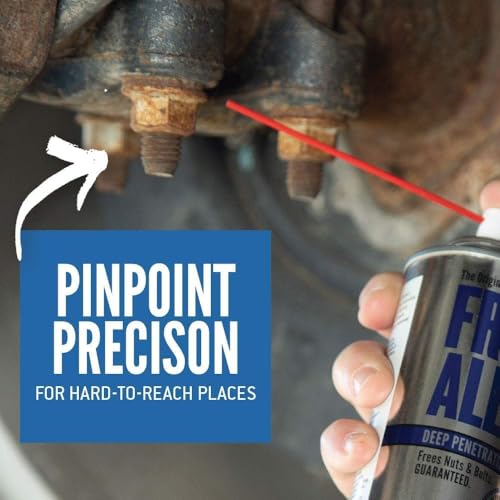 Free All Deep Penetrating Oil Rust Remover, Loosen Rusty Nuts & Bolts, Screws, Clamps, Pipes, 11 oz. Aerosol, 12 Pack - style: 12 Cans of 11 Ounces