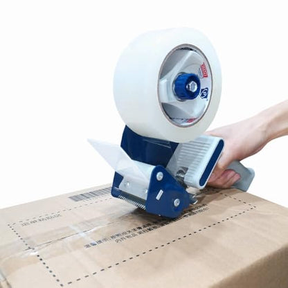 PERFECTAPE 3" Heavy Duty Packing Tape with Tape Gun Dispenser, 2-Pack - size: 2-PACK