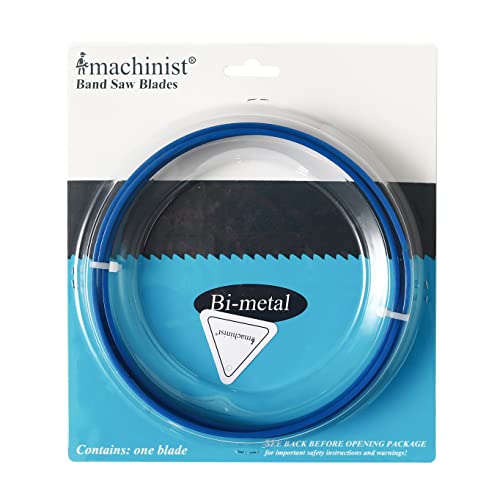 Imachinist S713414 Bi-Metal Band Saw Blades 71-3/4" x 1/2" 14tpi for Metal