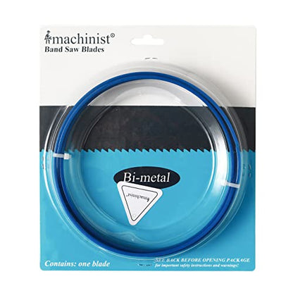 Imachinist S713414 Bi-Metal Band Saw Blades 71-3/4" x 1/2" 14tpi for Metal