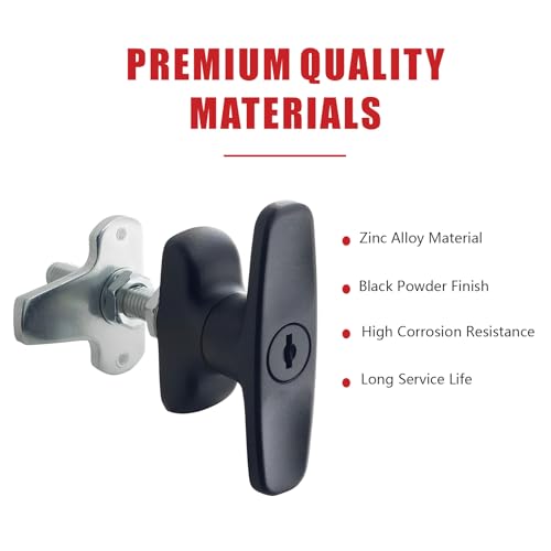 evan T Handle Latch Camper Shell Locks for Truck Topper Cap Pickup 2 Pack - size: 2 Pack