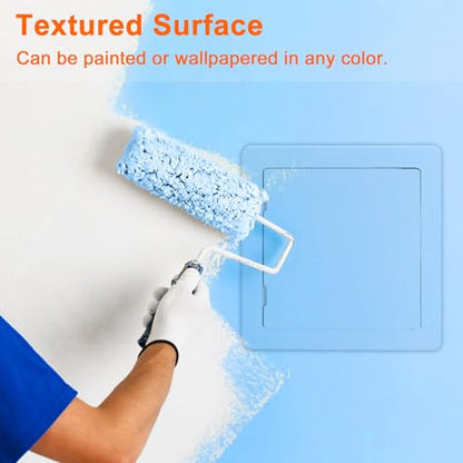 Suteck Plastic Access Panel for Drywall & Ceiling 8 x 8 Inch - size: 8 x 8 inch