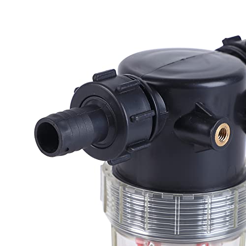 3/4''1/2''hose barb filter, sedimentation filter accessories for inlet water of pressure washer (304 stainless steel, with 40 mesh and 100 mesh filter screens)