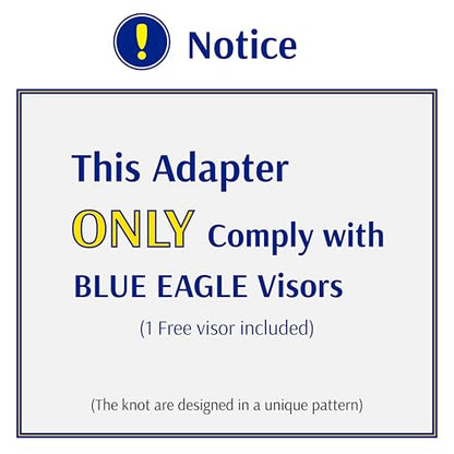 Blue Eagle A4WH+FC48 Aluminum Face Shield Adapter for Cap-Style Hard Hat