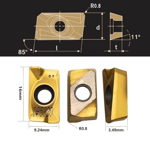 APMT1604PDER-DP Milling Inserts Steel - color: 30pcs APMT1604 PDER