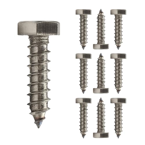 Conquest Lag Bolts 1/4" x 1" - size: 1/4"-10 x 1"