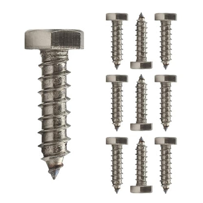 Conquest Lag Bolts 1/4" x 1" - size: 1/4"-10 x 1"